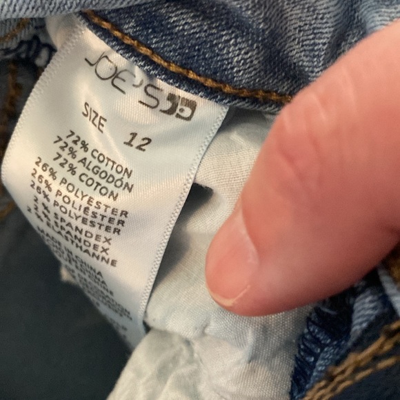Girls Joes jeans size 12 skinny leg with stripe down side - Picture 7 of 8